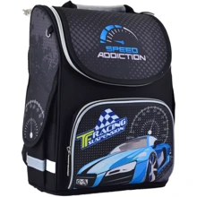 Рюкзак школьный каркасный Smart PG-11 Speed addiction (554529): Возрастная группа от 7 до 14 лет