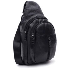 Чоловіча сумка-слінг Keizer чорна (K1085bl-black): Стать Чоловік