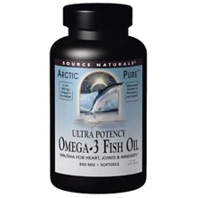 Source Naturals Ultra Potency Omega-3 Fish Oil, 850 mg, 60 softgels: Тип Омега 3