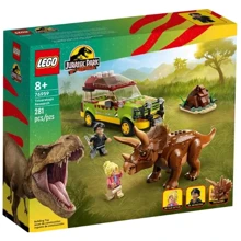 Конструктор LEGO Jurassic World Дослідження трицератопсів 281 деталь (76959): Серія Jurassic World