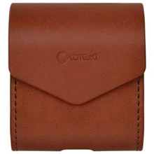 Чехол для наушников COTEetCI Magnet PU Case with Hook Brown for AirPods: Тип Чехол
