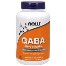 NOW Foods GABA Powder 170 g /340 servings/: Форма выпуска Порошок