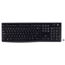 Клавиатура Logitech Wireless Keyboard K270 (920-003757): Подключение беспроводное