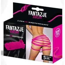 Веревка для связывания Grammi Fantazje BDSM Toys 5m Pink (2900117): Производитель Grammi