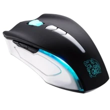 Мишка Tt eSPORTS Black Element Black-White (M0-BLE001DTG01): інтерфейс підключення дротова USB