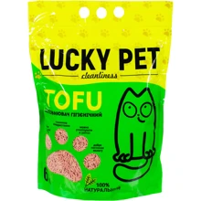 Наполнитель для кошачьего туалета Luсky Pet Тофу с ароматом лаванды 6 л (193109): Вид Соевый