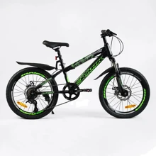 Детский спортивный велосипед Corso CRANK 20" дюймов (CR-20440): Тип 2х колесный велосипед