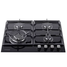 Варочная поверхность газовая Pyramida PFG 647 Black Luxe: Расположение панели Фронтальное