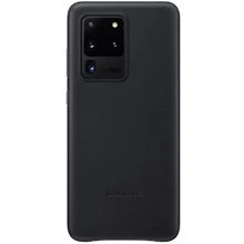 Чехол для телефонов Samsung Leather Cover Black (EF-VG988LBEGRU) for Samsung G988 Galaxy S20 Ultra: Совместимость Samsung G988 Galaxy S20 Ultra