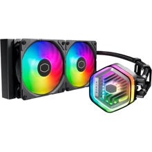 Кулер Cooler Master MASTERLIQUID 240 ATMOS (MLX-D24M-A25PZ-R1): Рівень шуму, dB 28