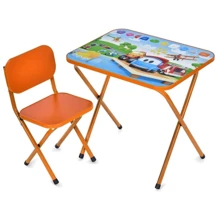 Столик детский Bambi M 5962-7 складной со стульчиком: Тип набор