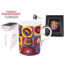 Кружка Carmani Фарфорова Ст. Кандинський Кольоровий ескіз 400 ml (046-0201): Виробник Carmani