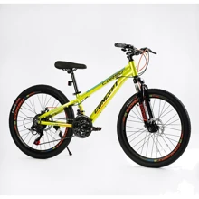 Спортивный велосипед Corso Concept 24" желтый (CP-24166): Диаметр колес, дюймов 24