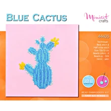 Набор для вышивания Miniart Crafts Голубой Кактус: Производитель Miniart Crafts