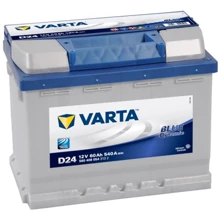 Автомобільний акумулятор Varta 6СТ-60 BLUE dynamic D24 (560408054): Ємність, Ач 60