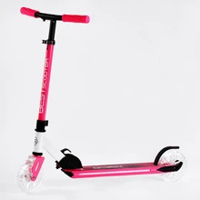 Двухколесный самокат Best Scooter Pink and White (116774): Количество колес 2