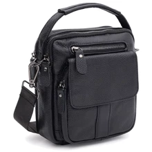 Мужская сумка через плечо Keizer черный (K1035bl-black): Пол Мужской