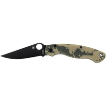 Нож Spyderco Military 2 Black Blade CPM S30V G-10 camo (87.16.32): Тип ножа Туристический