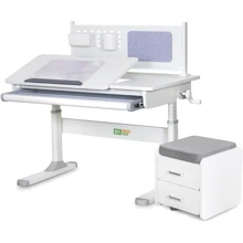 Комплект S ErgoKids TH-325 Grey парта + тумба (TH-325 + BD C3_GREY): Возраст ребенка от 4-х лет