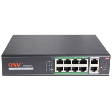 Мережевий комутатор Onv ONV-H1108PL: Порти только Gigabit Ethernet (10/100/1000)
