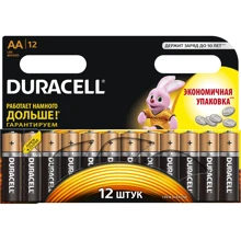 Батарейки Duracell Basic AА алкалиновые 1.5V LR6 12шт. (5000394006546): undefined undefined