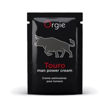 Крем для усиления эрекции Orgie Touro Power Cream, 2 мл, с таурином, гинкго и корнем женьшеня: Форма выпуска Крем