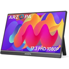 Монітор Arzopa A1M Black 17,3" 1920x1080 60 Гц: Покриття екрану глянцевое