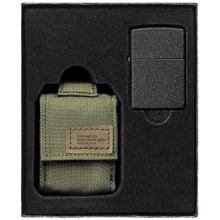 Зажигалка Zippo 236 Blk Crackle Ltr Tactical Pouch OD Green GS (49400): Производитель Zippo
