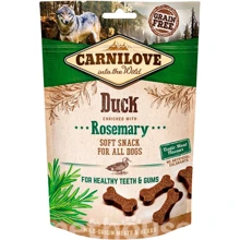 Ласощі Carnilove Dog Semi Moist для собак качка розмарин 200 г (8595602527311): Виробник Carnilove