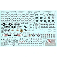 Декаль Authentic Decals для літака A-10C Warthog з місією маркування AD7268: Виробник Authentic Decals