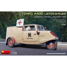 Трехколесный немецкий грузовик MINIART Tempo A400 Lieferwagen: Производитель MiniArt