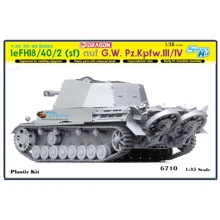 Немецкий танк leFH18/40/2 (Sf) auf G.W. Pz.Kpfw.III/ IV: Производитель Dragon