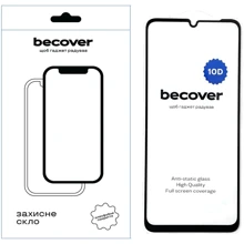 Аксессуар для смартфона BeCover Tempered Glass 10D Black for Xiaomi Poco C65 (711527): undefined undefined