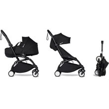 Універсальний візочок BABYZEN YOYO² Black/Чорний(без дощовика) (чорна рама): Тип коляски Універсальна коляска (2-в-1)