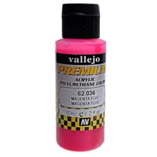 Краска Vallejo акрил-полиуретановая Premium Color маджента флуоресцентная (VLJ62036): Производитель Vallejo