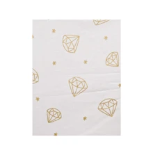 Простыня Twins Dolce Insta Бриллиант золото 120x60 см бязь белая (6060-DI-01dg): Тип простынь