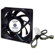 Кулер Cooling Baby 7015 PWM: Рівень шуму, dB 24