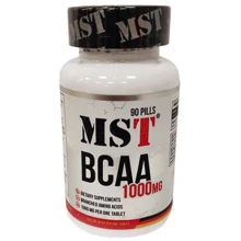 Амінокислота для спорту MST Nutrition BCAA 1000 mg 90 tabs: Смак Без смаку