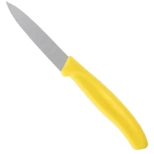 Ніж кухонний Victorinox SwissClassic Paring 8см жовтий (6.7606.L118): Лезо Нержавеющая сталь
