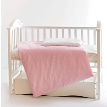 Сменная постель 3 эл. Twins Evo Лето 3068-A-017, white/pink, розовая: Тип постельный комплект