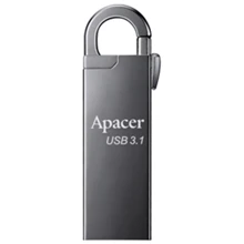 USB-флешка Apacer AH15A 16GB USB 3.1 Ashy (AP16GAH15AA-1): Стандарт USB USB 3.1