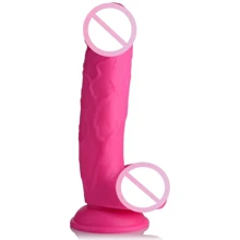 Фаллоимитатор Pop Peckers 8.25" Dildo Pink: Назначение Вагинальные