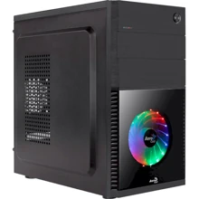 Корпус AEROCOOL PGS CS-105 Black (4718009159365): Форм-фактор материнской платы Micro-ATX / Mini-ITX