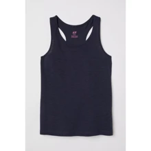 Майка H & M 6539417 158-164 см темно-синя: Тип майки