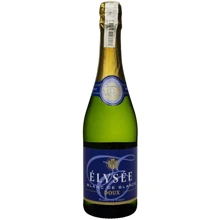 Вино игристое Elysee Blanc De Blancs Doux сладкое белое 0.75 л (FSH_3438931023169): Объем, л 0.75