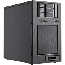 Корпус Silverstone CS330 (SST-CS330B): Форм-фактор материнской платы Micro-ATX / Mini-DTX / Mini-ITX