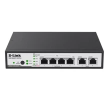 Мережевий комутатор D-Link DES-1100-06MP: Порти комбинированный