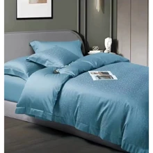 Комплект постельного белья SOHO Boutique Dew Teal Сатин Жаккард евро (6993996): Материал сатин, жаккард
