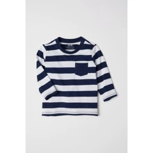 Лонгслів H & M 3189518 50 см синій: Стать хлопчик