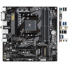 GIGABYTE B550M DS3H AC: Оперативная память 4xDDR4 4733 МГц, до 128 ГБ